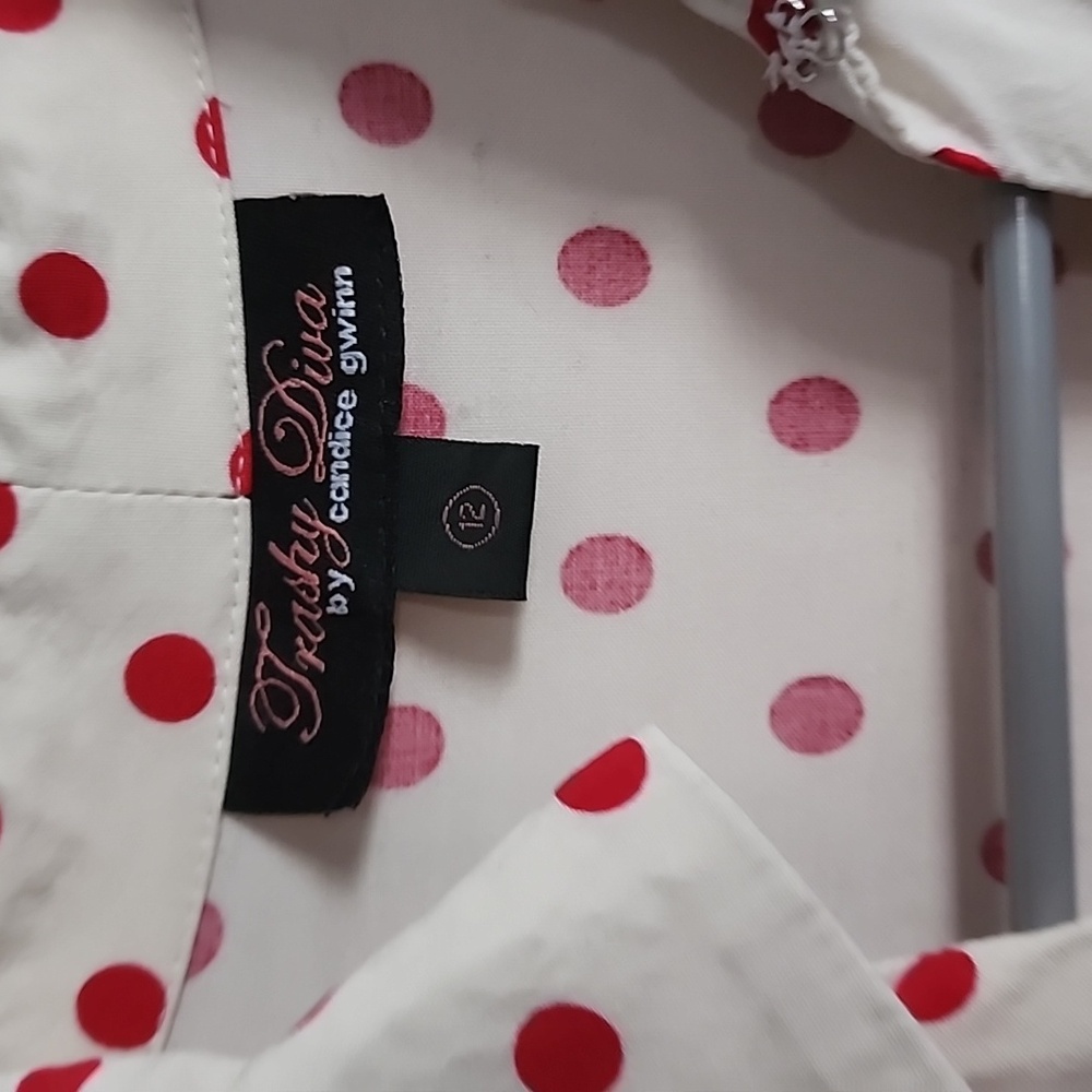 Trashy Diva Sheridan Polka Dot Floral Print Dress - Picture 3 of 5